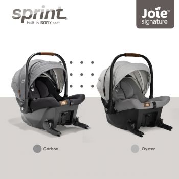 Joie Car Seat sprint™ ตะกร้าคาร์ซีทมาพร้อม isofix ในตัว ผ่านมาตรฐานใหม่ล่าสุด R129